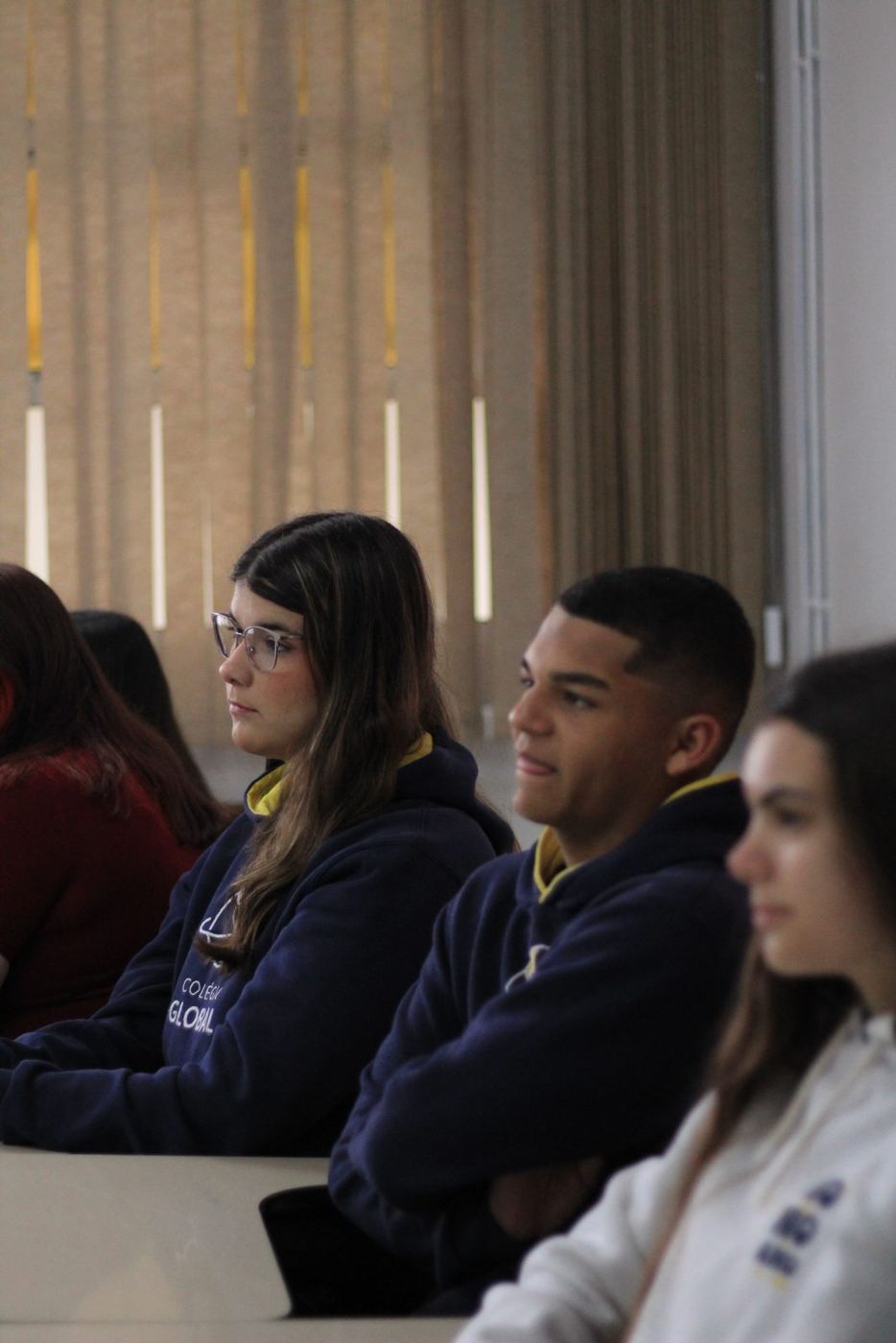 Palestra Descobrindo Meu Caminho com o 9º ano do Colégio Global