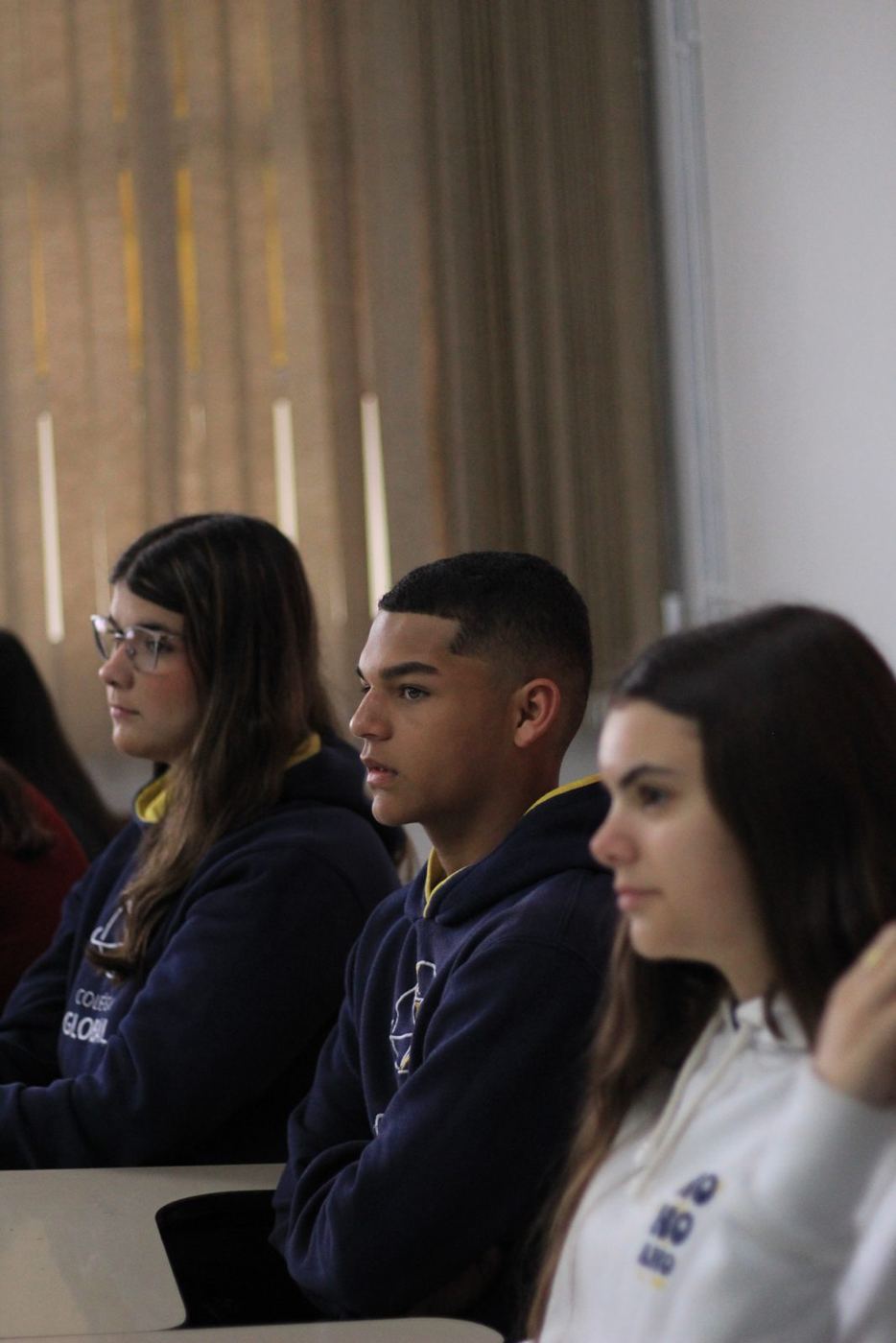 Palestra Descobrindo Meu Caminho com o 9º ano do Colégio Global