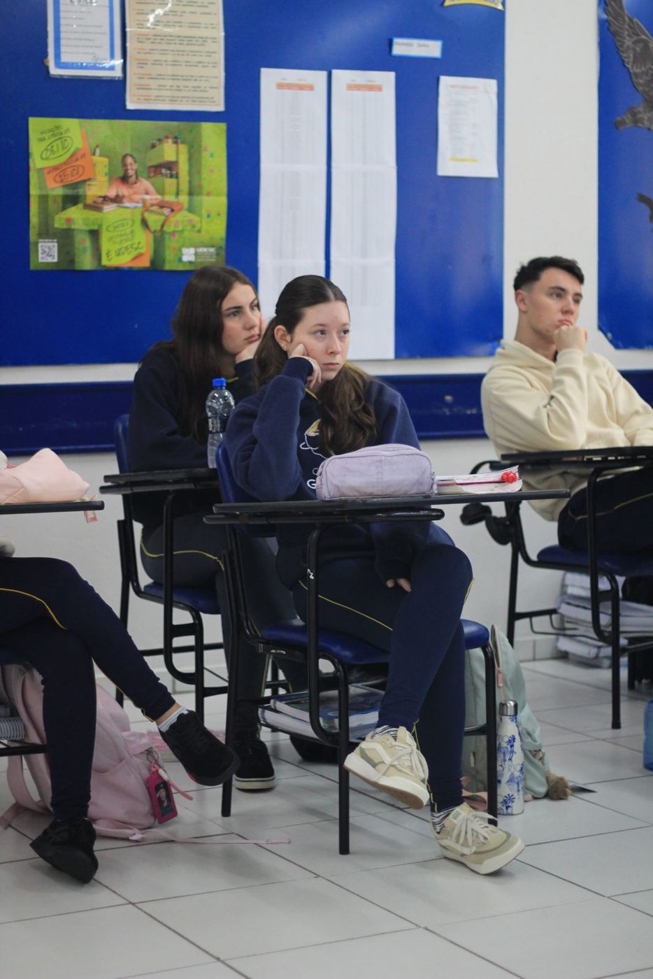 Palestra da promotora Dra. Gabriela Arenhart para o Terceirão do Colégio Global