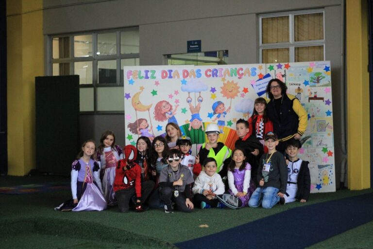 Semana da Criança no Colégio Global em São Bento do Sul
